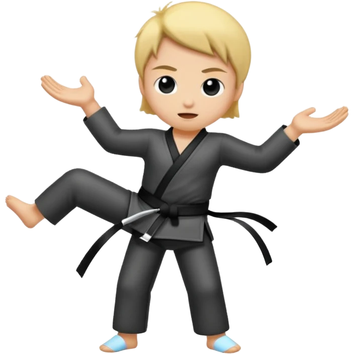black belt spank emoji