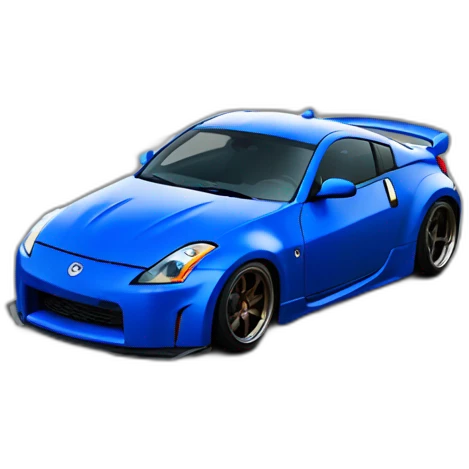 350z drift blue emoji