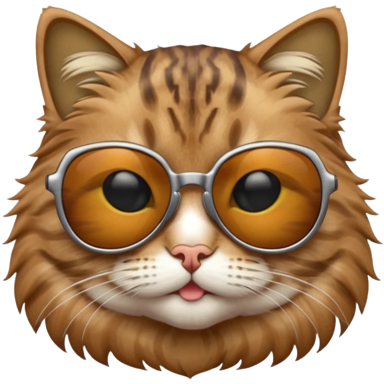 Cat wearing sunglasses emoji