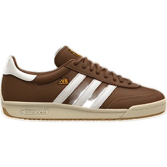 Brown adidas spezial emoji