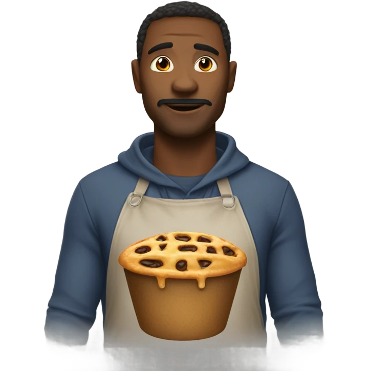 Рыжий парень делает кофе emoji