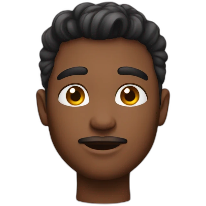 feminie guy blush embrassed emoji