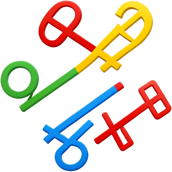plus symbol, minus symbol, multiplication symbol, division symbol emoji