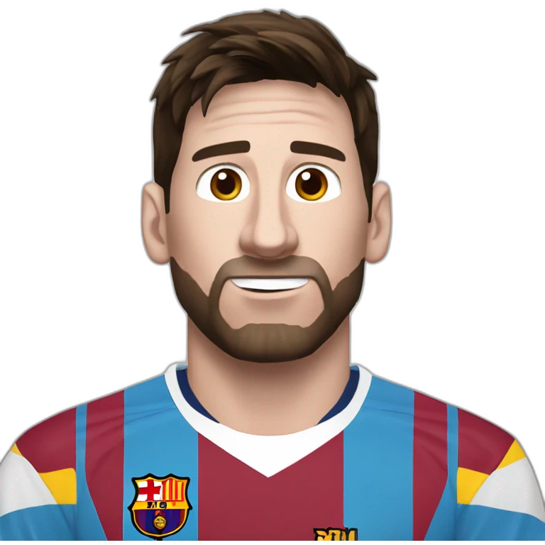 messi con computadora emoji