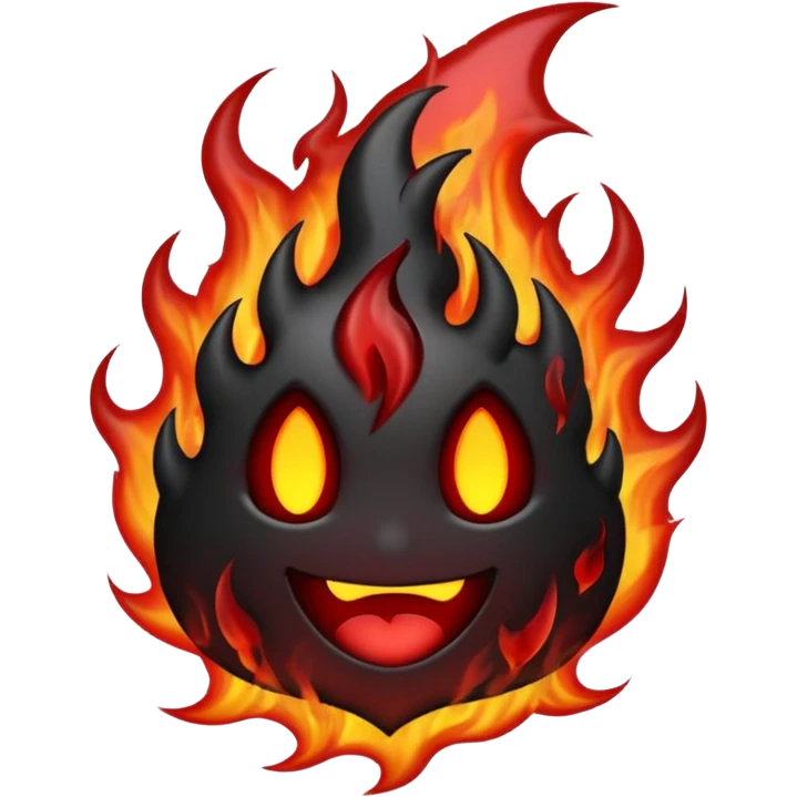 Can you make different gothic fire emojis  emoji