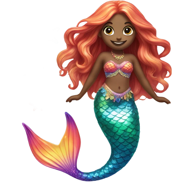 Lisa frank mermaid emoji
