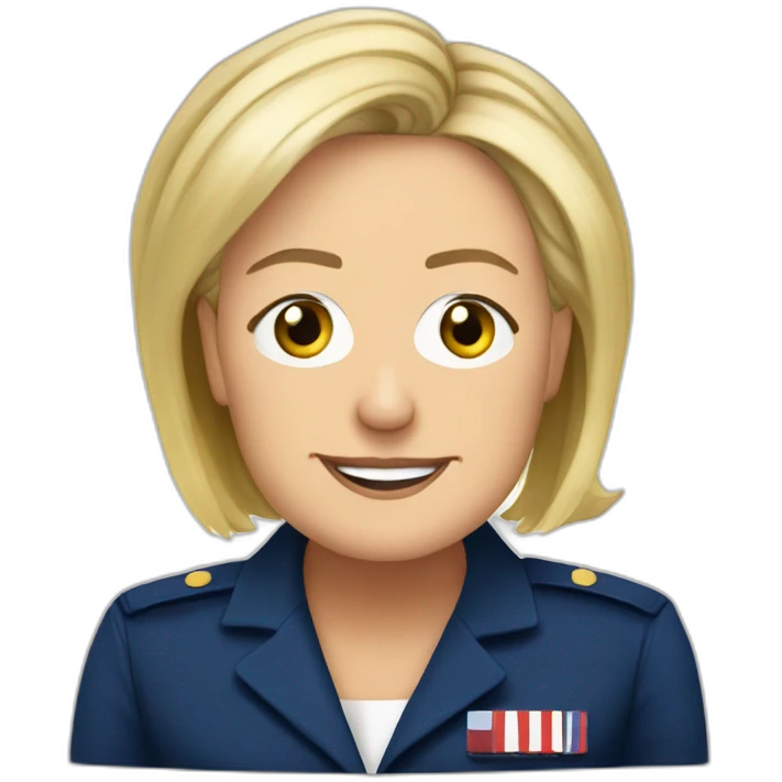 Marine le pen emoji