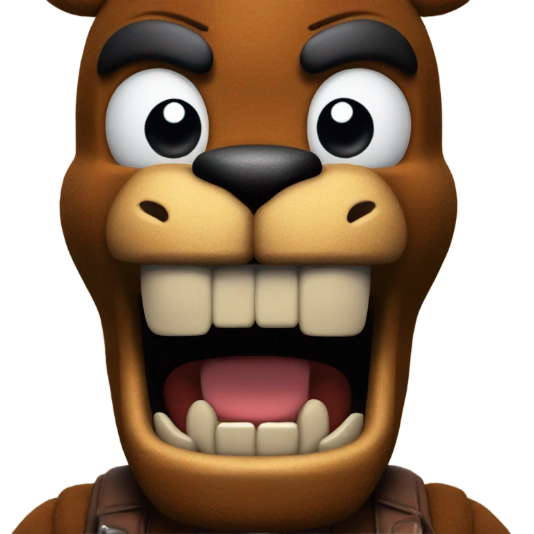 Freddy fazbear angry emoji