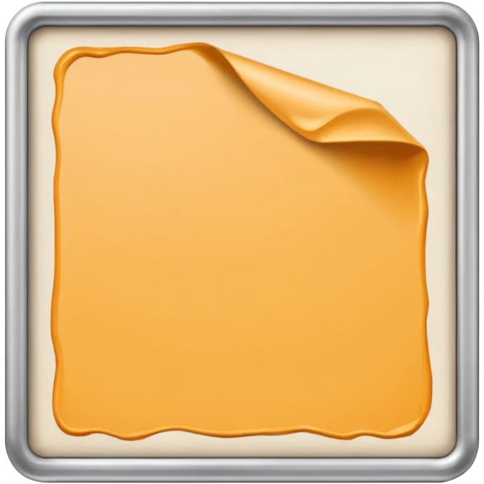 Realistic detailed paint canvas emoji