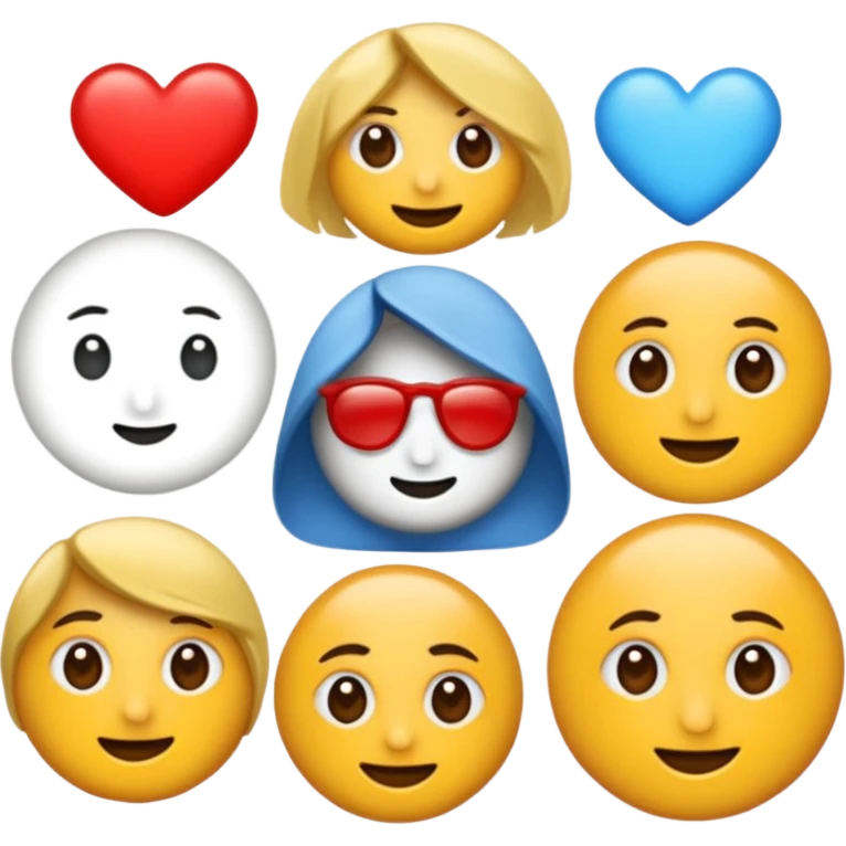 Kral bir beyaz kedi emoji