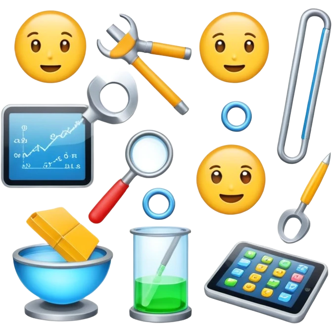 Make emojis in the style of data engineering, data analysis and data science. with emojis of tools, technologies, and programming languages used emoji