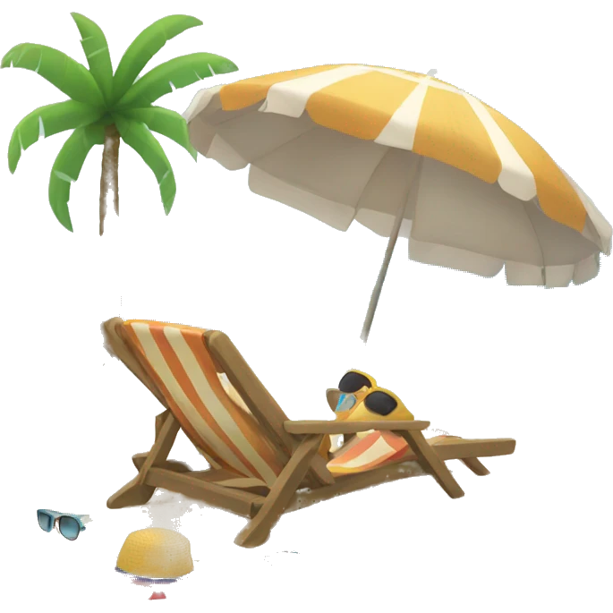 Beach emoji