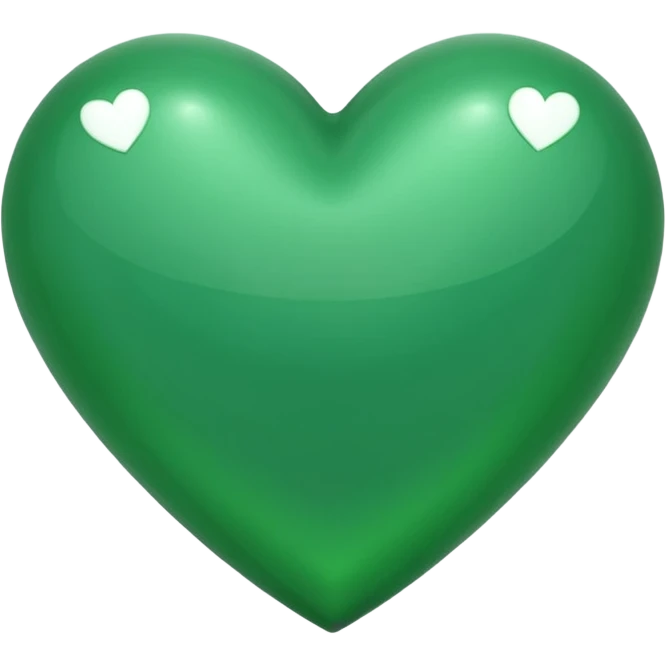 green heart emoji