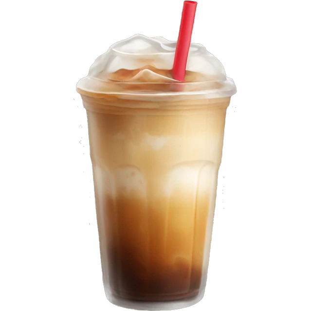 Iced coffee emoji