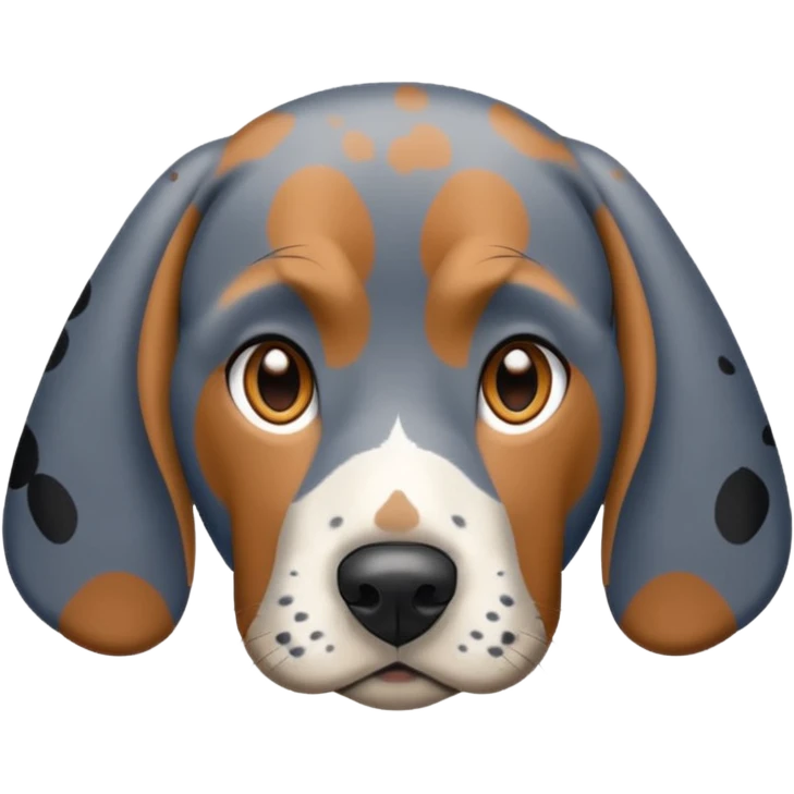blue tick coonhound emoji