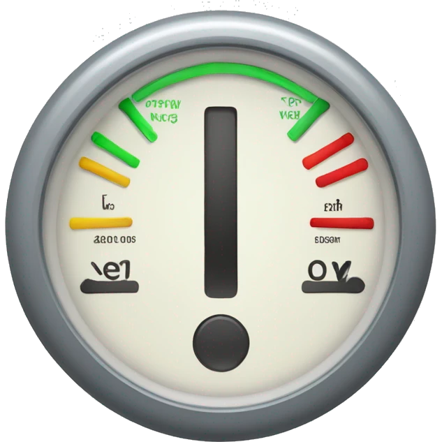 Voltage meter  emoji