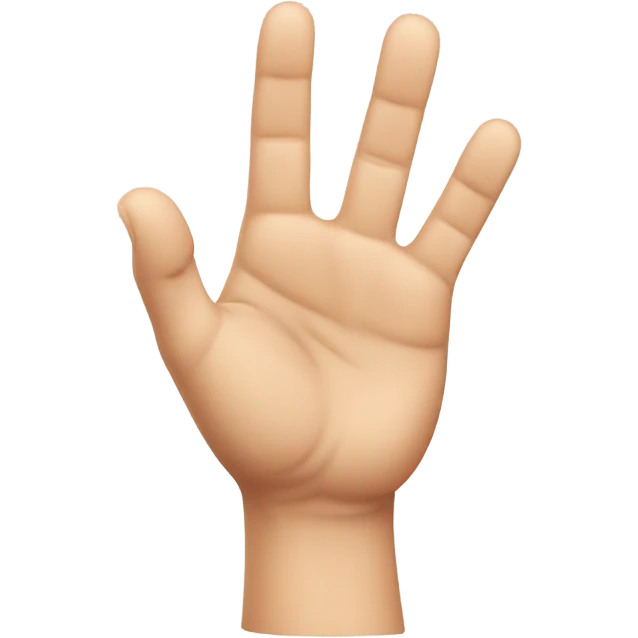ASL  I love you emoji