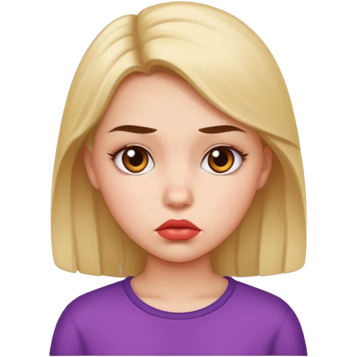 Petty girl emoji