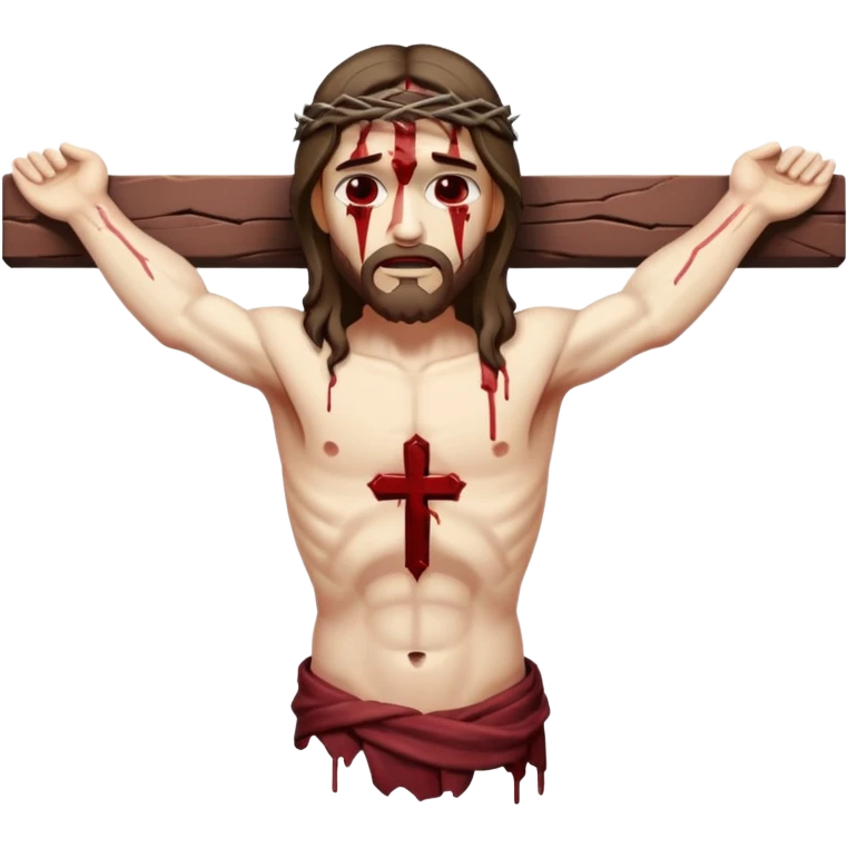 jesus-body-on-the-cross emoji