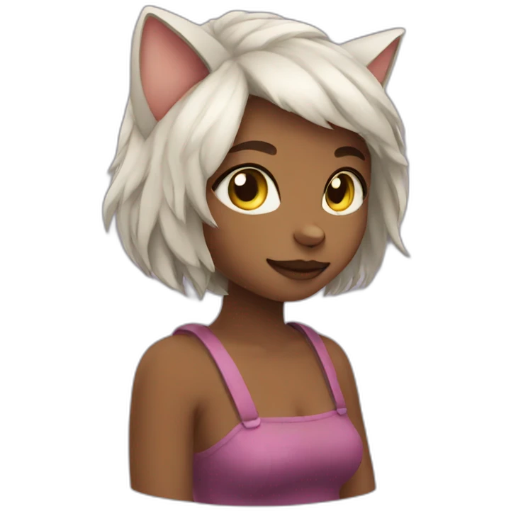 cat girl emoji