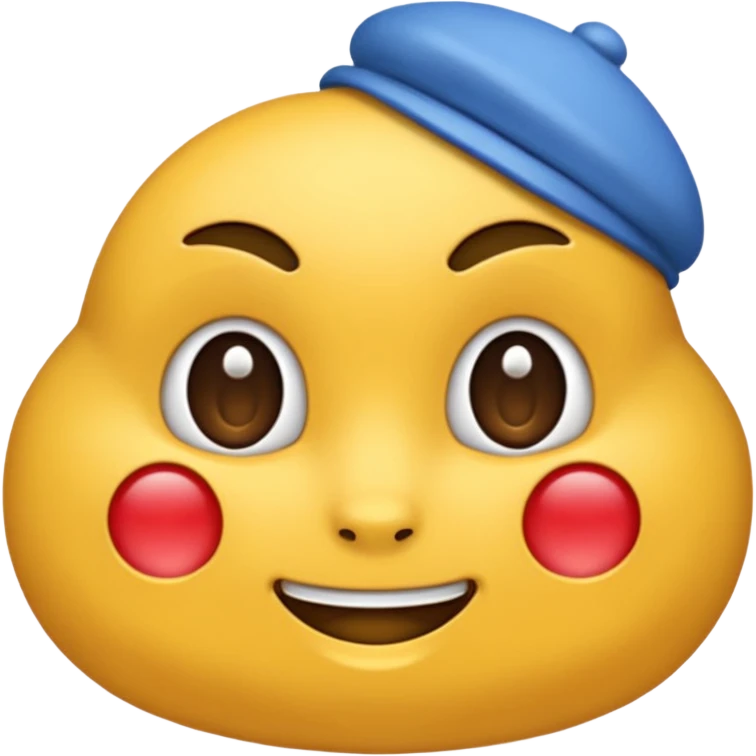 синий телефон  emoji