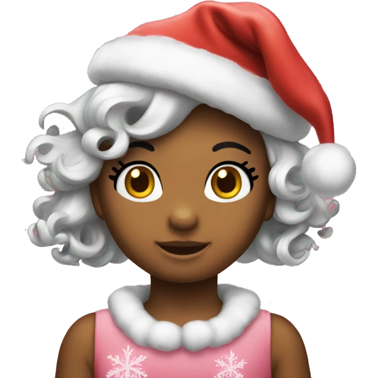hello kitty christmas emoji