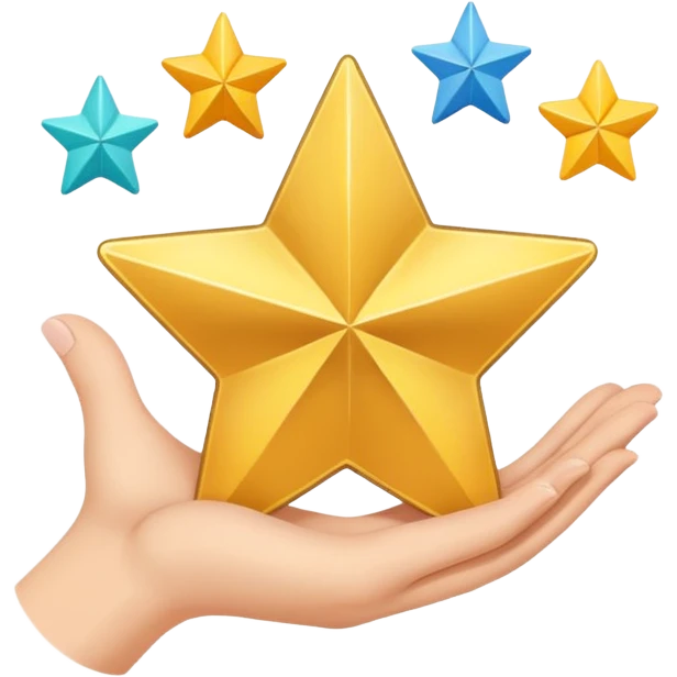 Make me a flat icon to show "How real parents rate this" emoji