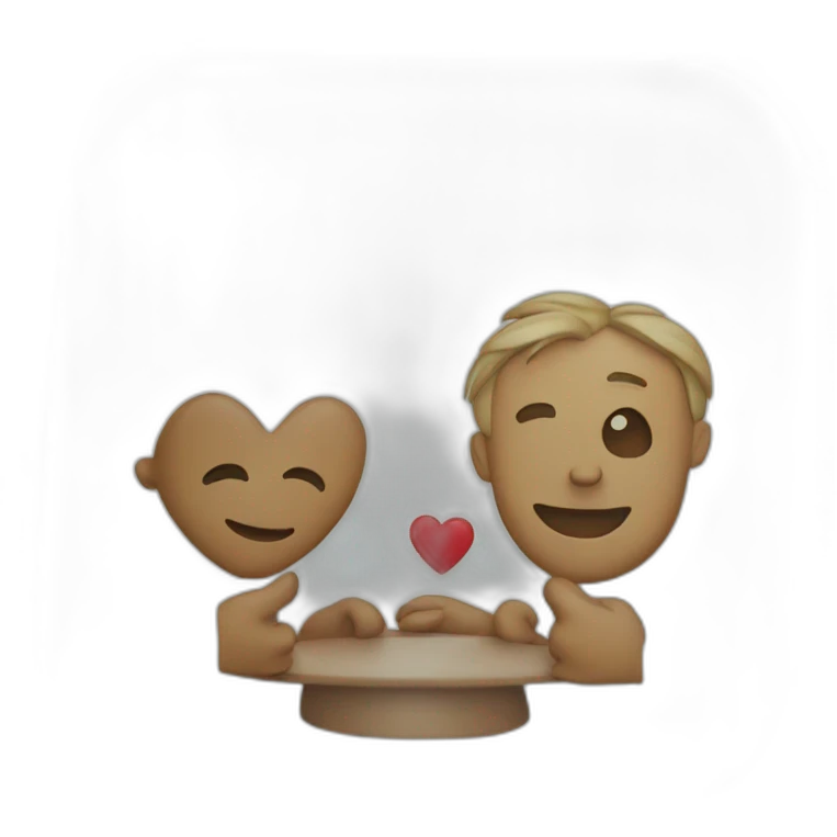 love on a coaster  emoji