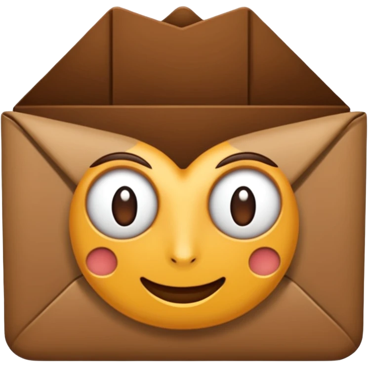 uma madeira com cara de emoji