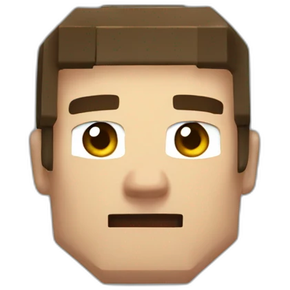 Steve from minecraft emoji