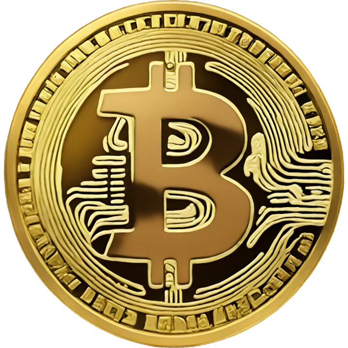 single bitcoin coin emoji