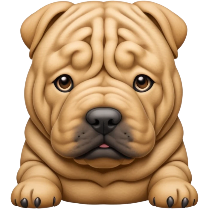 Chinese shar pei emoji