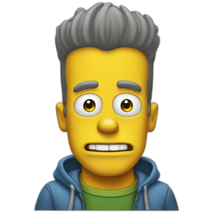 Bart Simpson emoji