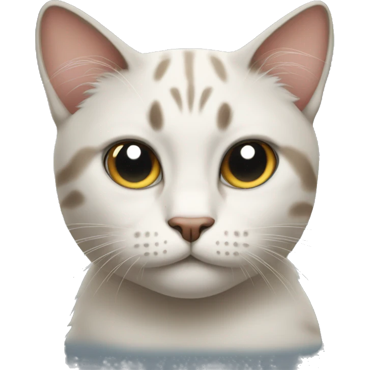 cat raising eyebrow emoji