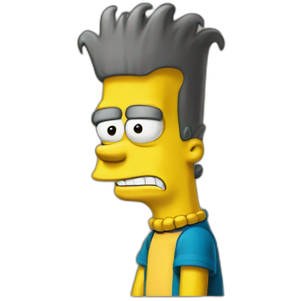 bart simpson emoji