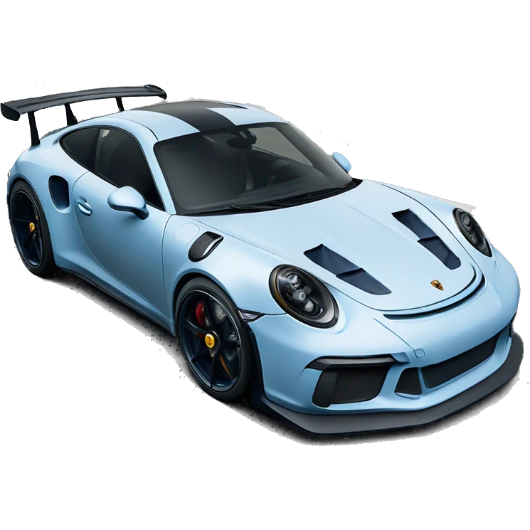 Shark blue 2024 porsche gt3  emoji