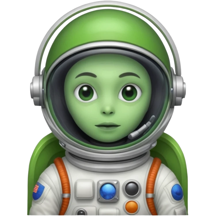 alien in astronaut suit emoji