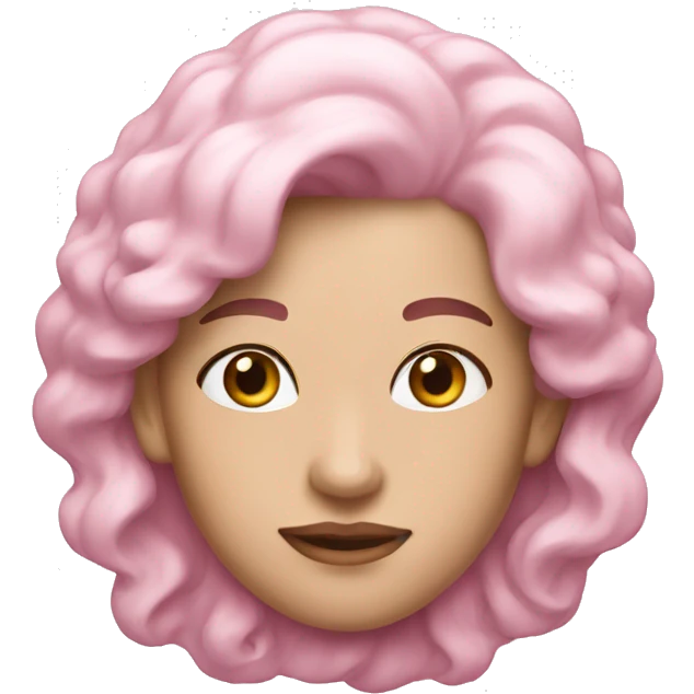 Royal pastel pink  emoji