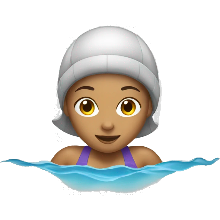 woman swimming emoji