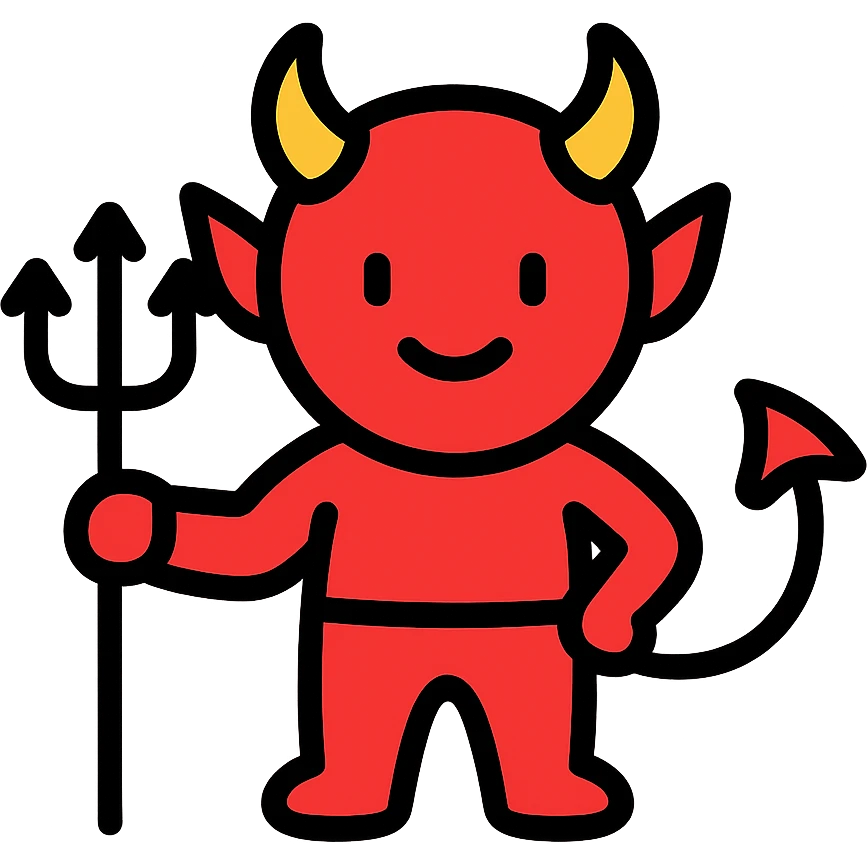 el diablito rojo emoji