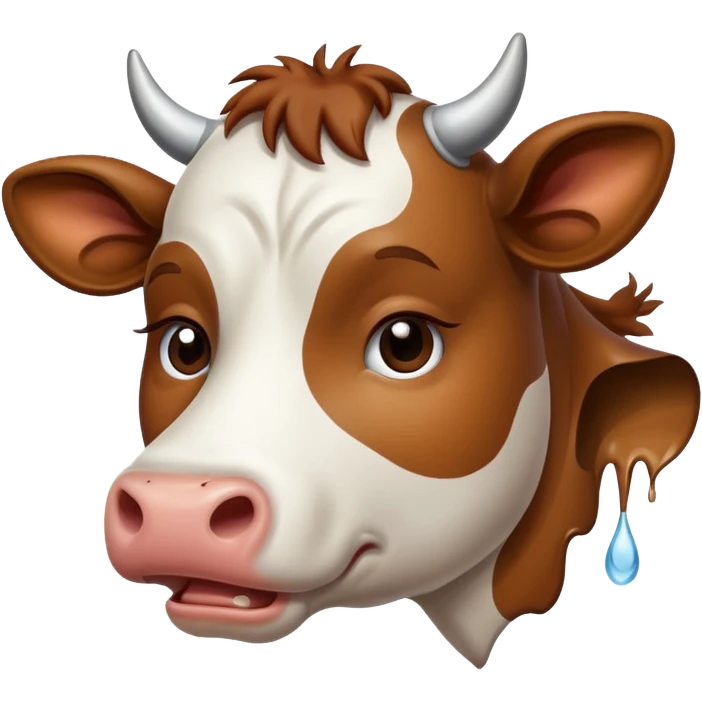 crying cow  emoji