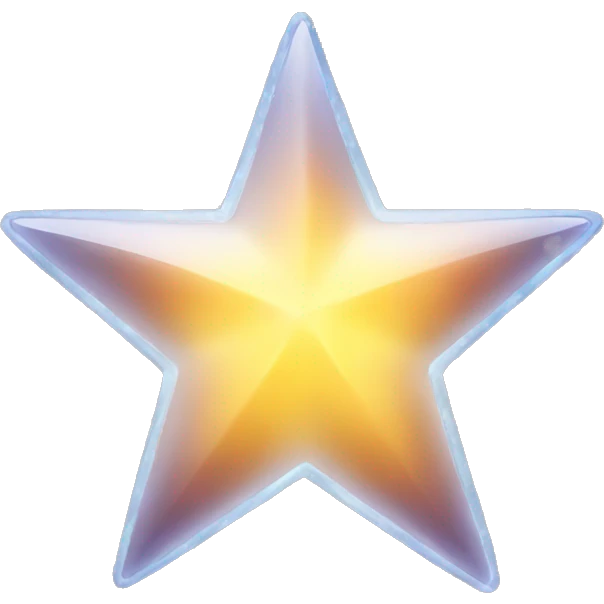transparent star emoji