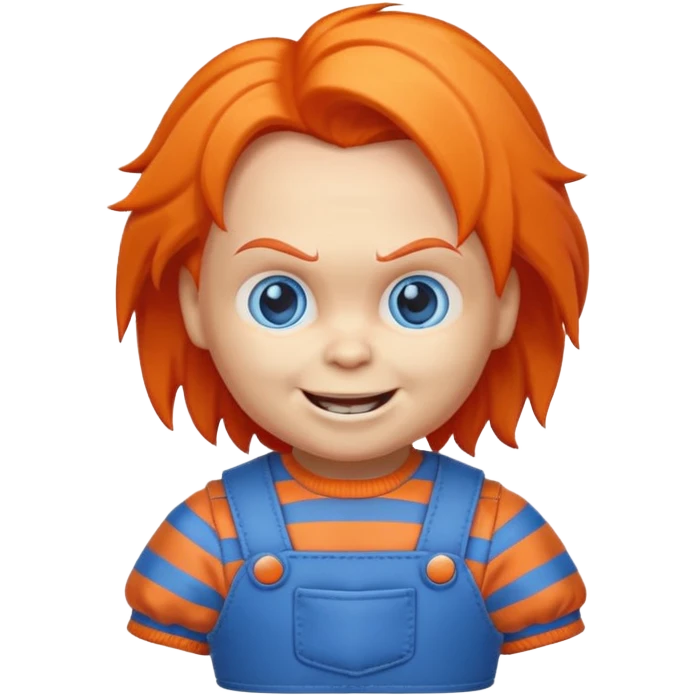 Un emojin de chuky emoji