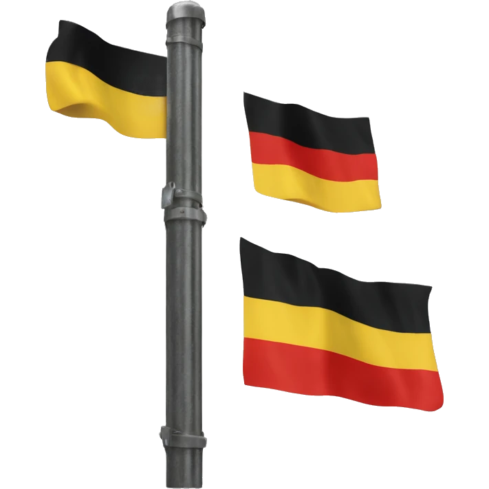 Belgium flag is a vertical tricolor featuring three equal bands of black, yellow, and red. The stripes are arranged vertically from left to right, starting with black on the hoist side, followed by yellow in the middle, and red on the fly side.  emoji