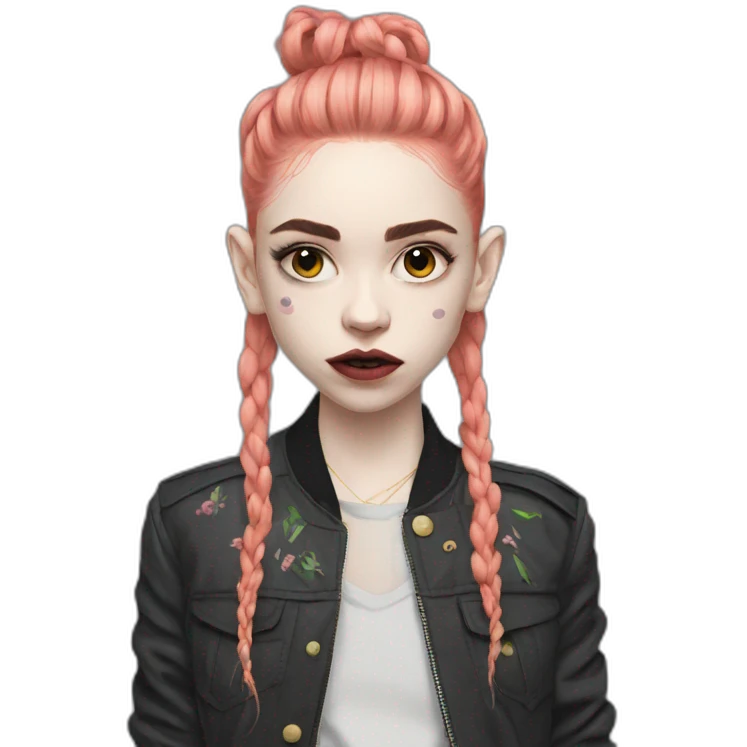 Grimes emoji