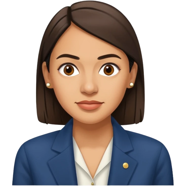 Alexandria Ocasio-Cortez
 emoji