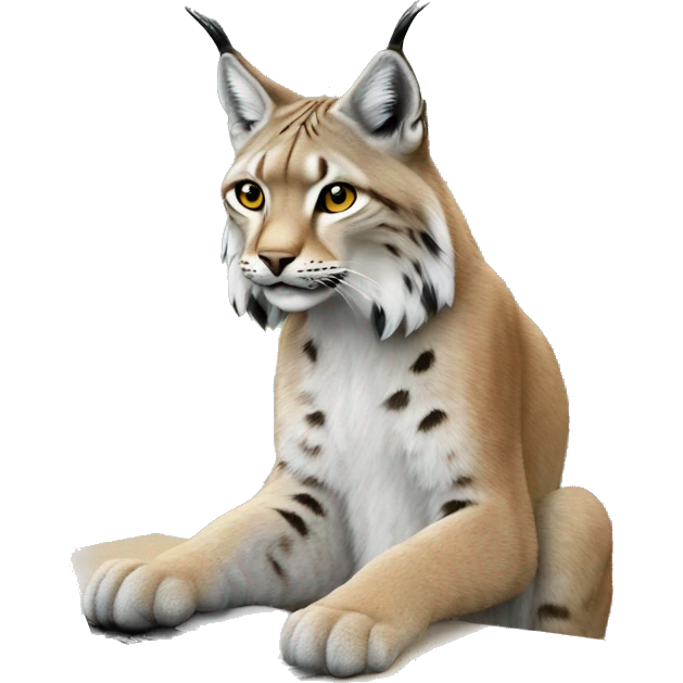 A lynx with a laptop emoji