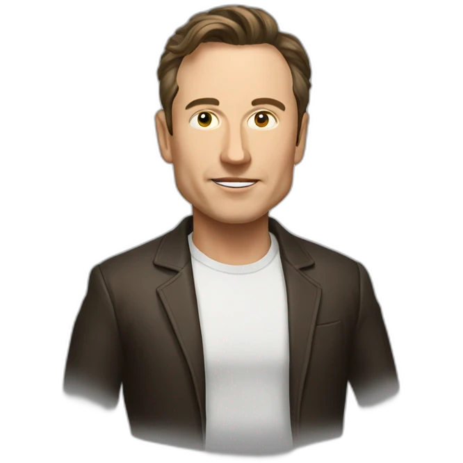  enlon musk who makes a must donor emoji