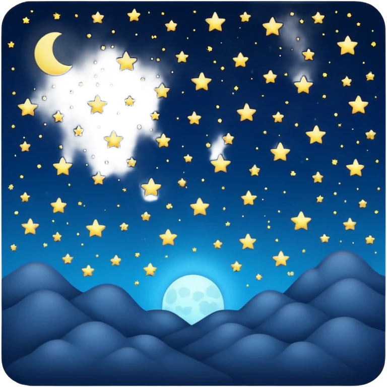 Best  night emoji  emoji