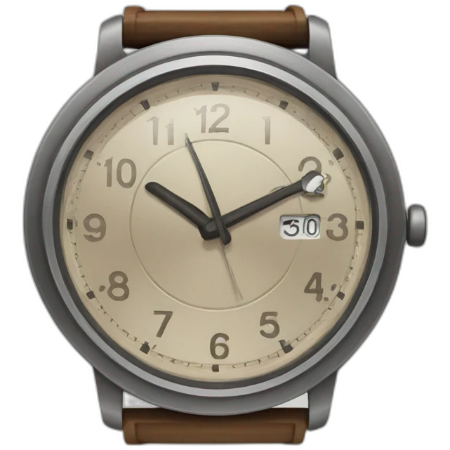 Reloj emoji